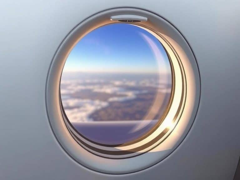 Airplane Window Spring Why Are Plane Windows Round? The Science Behind It!