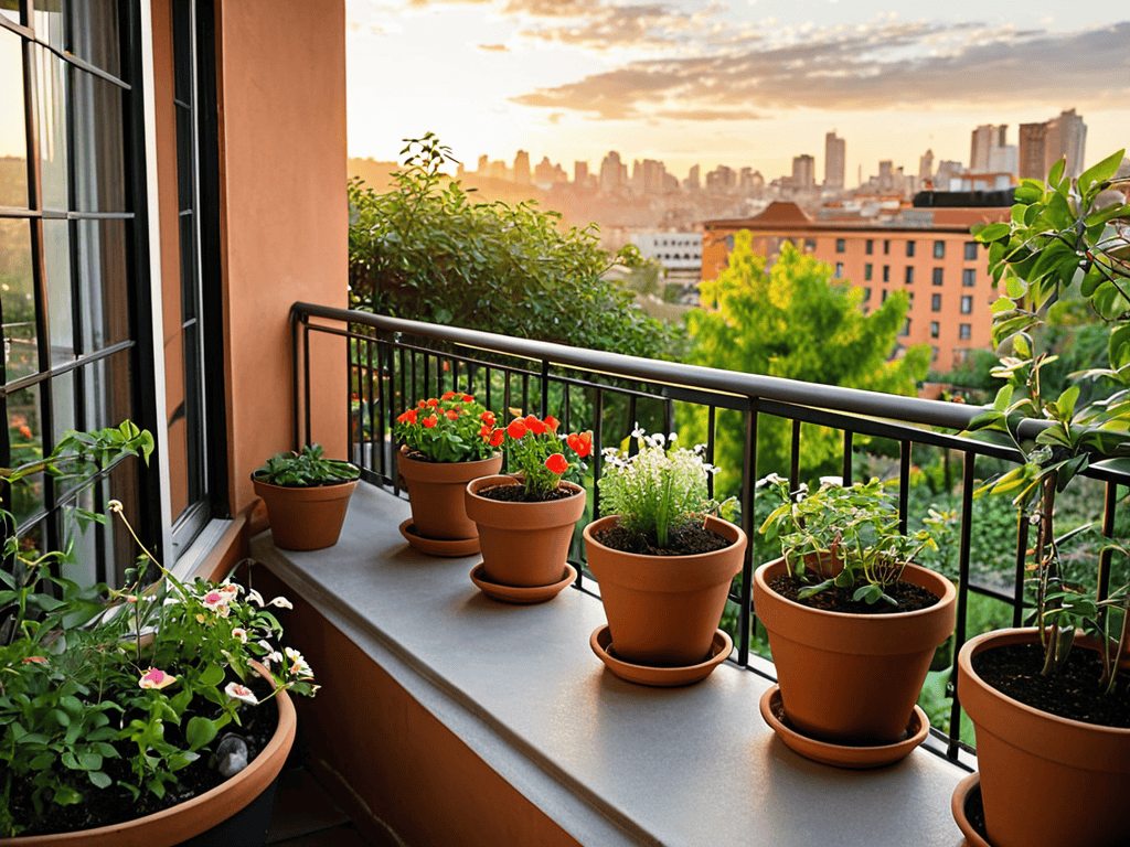 A Guide to Creating a Thriving Container Garden on a Small Balcony 4 Nurturing Life in Small Spaces