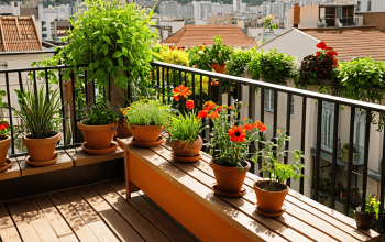 Container garden guide for small balcony
