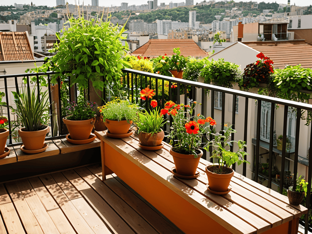 A Guide to Creating a Thriving Container Garden on a Small Balcony