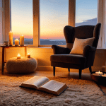 Relaxing evening routine for better sleep