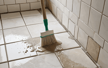 Regrout bathroom tile for fresh look