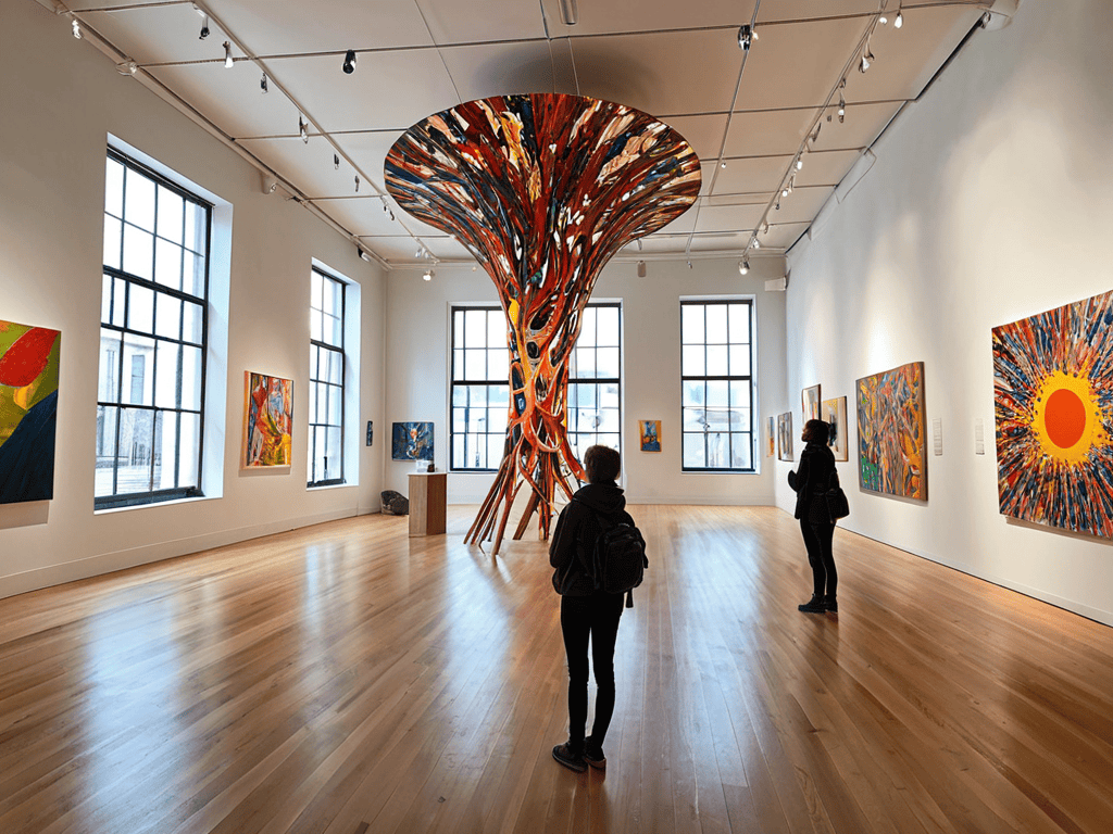 Exploring Art Exhibitions in galleries