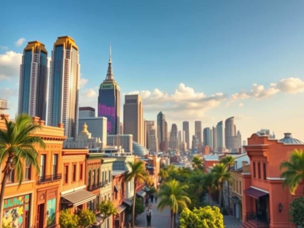 colorful cities