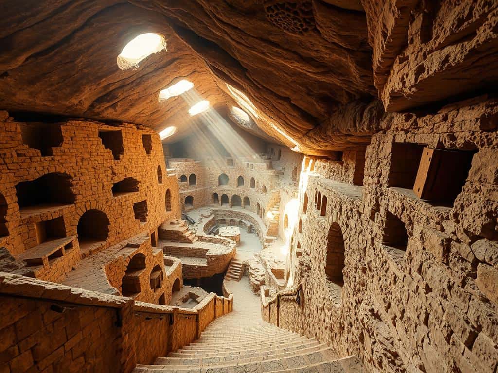 Derinkuyu underground city and archaeological wonders