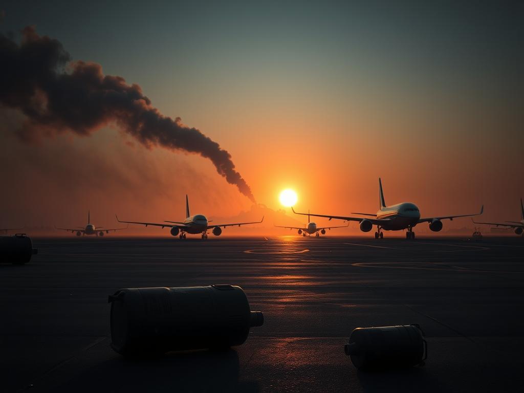 environmental impact of ghost flights