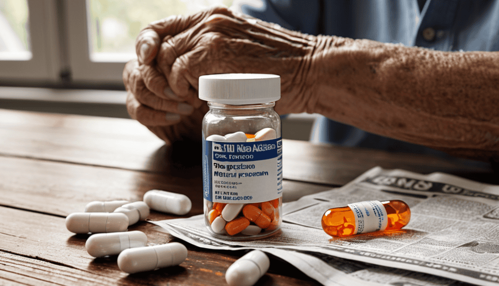 Medicare Donut Hole concept illustration