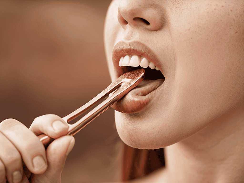 Stop Using Plastic: Why Ayurveda Recommends a Copper Tongue Scraper 3 Mastering Ayurvedic Oral Routines
