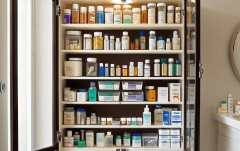 Organizing Medicine Cabinet Essentials