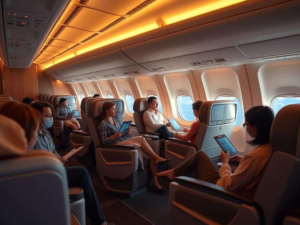 passenger comfort and seat space on long-haul flights