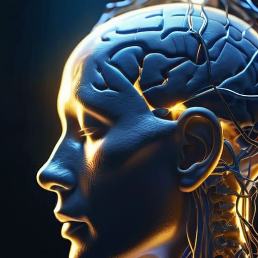 Cognitive Dissonance Neurobiology brain concept illustration.