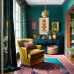 Maximalist home decor revival in personal space
