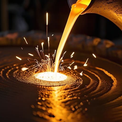 Molten Metal: Sand Casting Aluminium Foundry Builds at Home