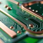 Micro-Controller PCB Etching process.