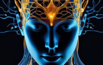 Neuromorphic Design Synthesis painting concept.