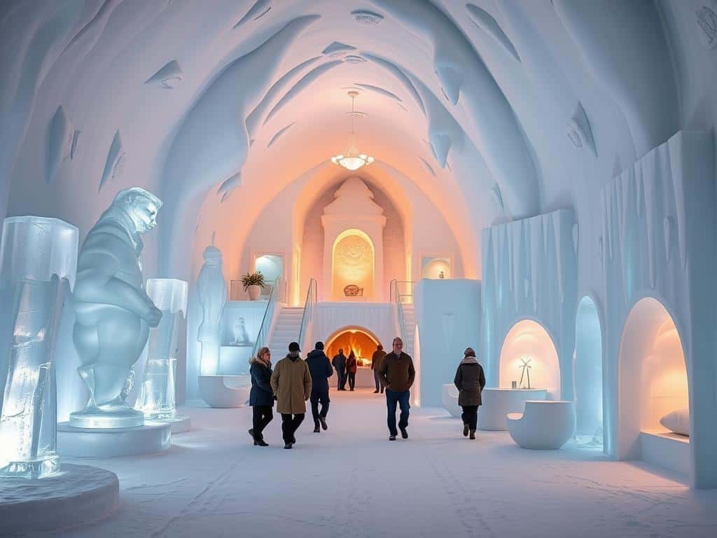 ice hotel experience