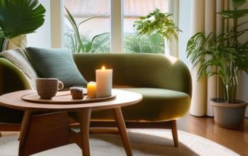 How to make a small flat feel social.