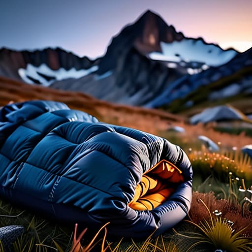 The warmth of connection in sleeping bags.