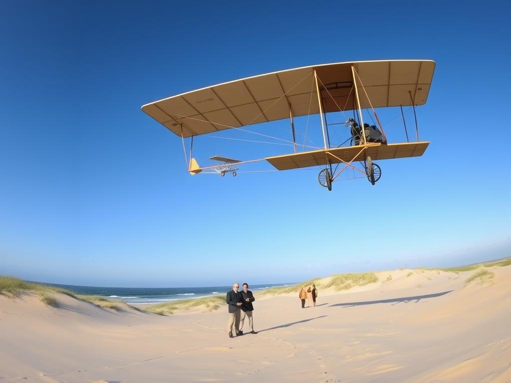 Wright Brothers first powered flight Wright Brothers first powered flight
