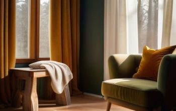 Choosing curtains for warmth in home decor.